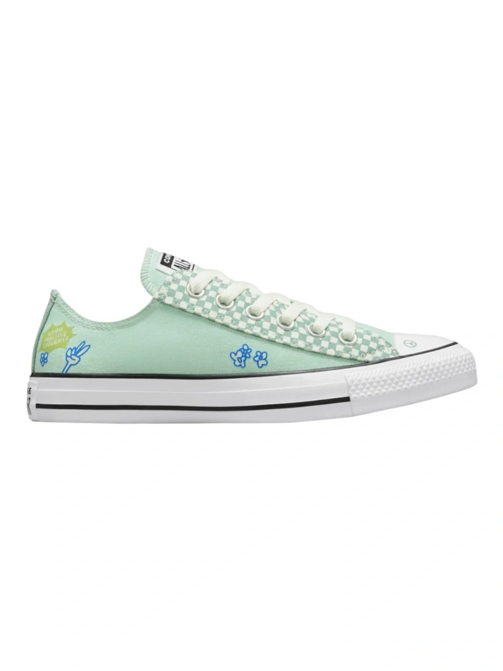 Converse Chuck Taylor All Star Low Good Vibes Sneakers - Picture 1 of 11